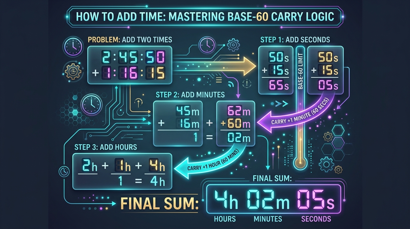How to Add Hours and Minutes